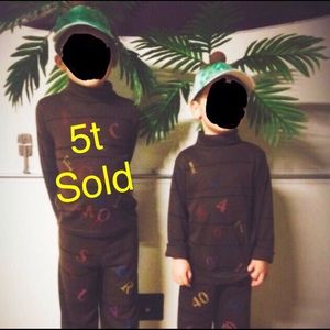 4T - Chicka Chicka Boom Boom Costume 123 (on rt)